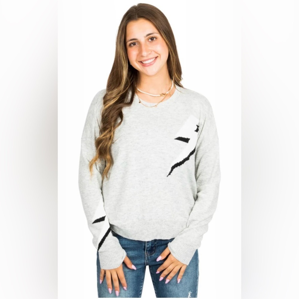 Z Supply  Larissa lightning bolt sweater